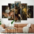 thumbnail image 6 of Famous Canvas Art, Reproduction Canvas, Oil Painting Print, Samson and Delilah, Van Dyck Wall Decor, Classic Canvas, Vintage Wall Decor, Canvas Wall Decor - 3P-Gallery Wrapped, 6 of 9