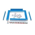 thumbnail image 1 of Juego de versión china de 144 Uds., Mini fichas de Mahjong, juego de mesa clásico, portátil para el hogar, dormitorio, adultos, compañeros y Azul Baoblaze Mini Mahjong, 1 of 8