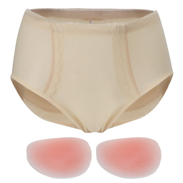 Women Underwear Hip Enhancer with Silicone Pad Fake Buttock Sexy Butt Padded  Panty 