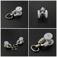 thumbnail image 2 of SHISUYAN 20Pcs Curtain Track Gliders Double Wheel Rolling Slider Rollers, 2 of 9