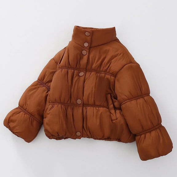 Toddler Boy Winter Coat Boys Puffer Jacket Hooded Coat Warm Windproof Boys Winter Jacket 18-24 Months