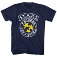 thumbnail image 1 of Resident Evil Horror Science Fiction Film Video Game RPD Stars Adult T-Shirt Tee, 1 of 2