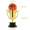 thumbnail image 2 of unbranded 1Jgo Trofeo De Reconocimientos Para Competencias Con Duradera Y Base Para Multicolor, 2 of 8