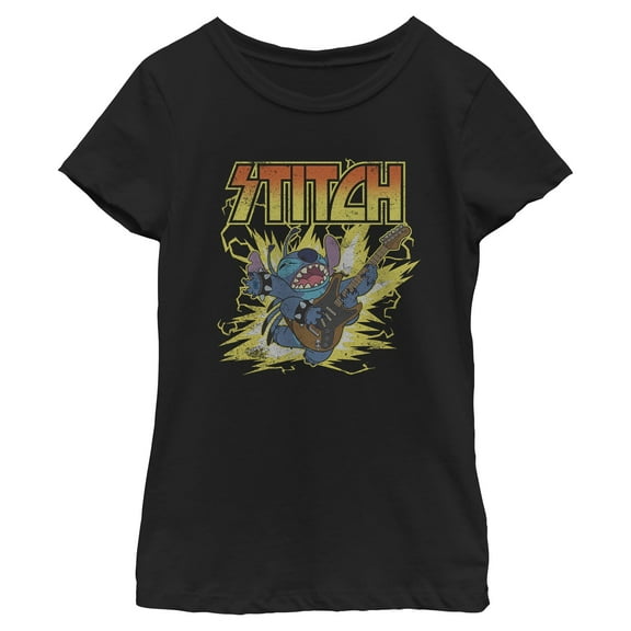 Girls Lilo & Stitch On Stage T Shirt