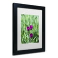 thumbnail image 4 of Trademark Fine Art "Healing Tulips" Canvas Art by Kurt Shaffer, White Matte, Black Frame, 4 of 4