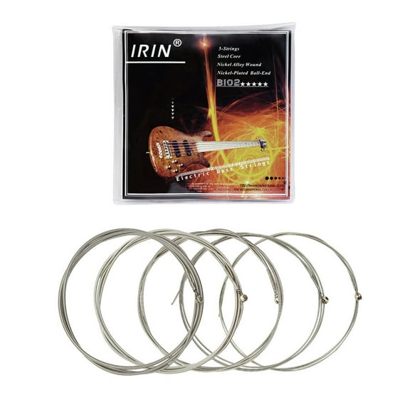 5 Strings Electric Bass Strings, 1.14mm-3.29mm Alloy Electric Bass String Instrument Bass Repair Bass Parts