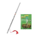 thumbnail image 4 of Shisuyan Classical Dizi Flute Set Stainless Steel Chinese Traditional Musical Instrument Portable Metal Woodwind Instrument for Beginners, 4 of 9
