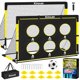 thumbnail image 1 of Set de porterías de fútbol KJSUE para niños con 2 redes de 6 x 4 pies, balón, bomba y accesorios, 1 of 7