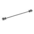 thumbnail image 1 of Collar Yinane Pin Collar Bar Cabeza forma Barbell Corbatas Agujas Plata, 1 of 8