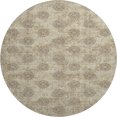 thumbnail image 2 of Addison Rugs Mayfield Premium Machine Washable Transitional Damask Gold Round Rug, 8' x 8', 2 of 6