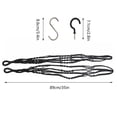 thumbnail image 2 of Miumaeov 2 Pack Macrame Hanging Planter Basket Rope Pot Holder Decor Garden Plant Hanger, 2 of 12