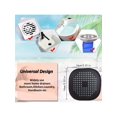 thumbnail image 2 of 1/2/4pcs Hair Drain Catcher, Square Drain Cover For Shower, Silicone Hair Stopper With Suction Cup, Sink Anti-Clog Filters, Tub Shower Floor Drain Plu, 2 of 4