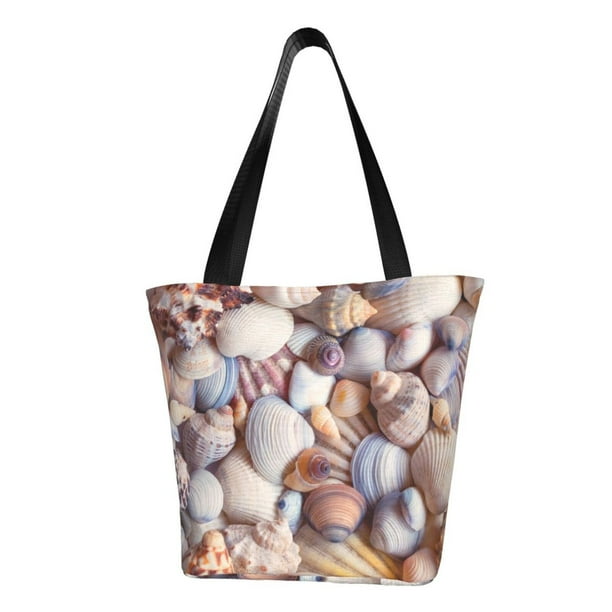 Easygdp Sea Shells Bolso de Hombro para Mujer, Bolso Bandolera y Cartera de Mano Elegante para Uso Diario