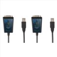 thumbnail image 1 of 2X Cable Adaptador USB 2.0 A Serie -232 DB9 de 9 Pines con Chip . Compatible con 10. Longitud: 1 M., 1 of 5