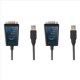 thumbnail image 1 of 2X Cable Adaptador USB 2.0 A Serie -232 DB9 de 9 Pines con Chip . Compatible con 10. Longitud: 1 M., 1 of 5