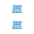 thumbnail image 3 of Naiovety Cojín para silla de comedor Tejido de poliéster cómodo e impermeable Relleno de perlas Con relleno de perlas para liberar el estar cielo azul 2Conjunto, 3 of 6