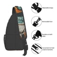 thumbnail image 4 of Lsque Hip-Hop Duck Pattern Cross Chest Bag Diagonally – Premium Durable Front Chest Sling with Adjustable Padded Strap, High-Capacity Storage, 4 of 8