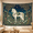 A, variant on XaaKee Large Wall Tapestry, Celestial Starry Equine Fantasy Forest Tapestry, High-Quality Polyester Tapestry For Bedroom And Living Room, 60x40Inch