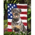 thumbnail image 3 of Carolines Treasures CK1720GF Patriotic USA Rottweiler Garden Size Flag, 3 of 3