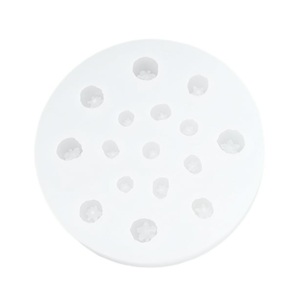 Mini Molde De Silicona Con 16 Cavidades Para Fundir Cera, Jabón Y Resina