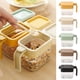 thumbnail image 1 of Xihbxyly Caja para Condimentos, Material Apto para Uso Alimentario, Tapa Antipolvo, Interior Desmontable, Incluye Cuchara Práctica, Fácil de Limpiar, Solución de Almacenamiento para La Cocina, Artícu, 1 of 2