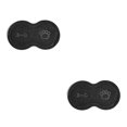 thumbnail image 1 of Justharion Pet Accessory Easy To Clean Variety Of Styles Beloved And Non-toxic PVC Cat Litter Mat Cat Accessory Pet Mat Black 2Set, 1 of 6