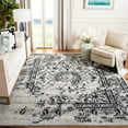 thumbnail image 2 of SAFAVIEH Adirondack Zoey Distressed Area Rug, Silver/Black, 3' x 5', 2 of 5