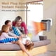 thumbnail image 4 of 2025 Portable 800W Ceramic Heater with Remote, Timer, LED Display & 2 Heat Settings, 4 of 5