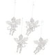 thumbnail image 2 of 4x decoraciones colgantes de Navidad adornos de Ángel colgantes acrílicos transparentes decorativos para regalos de fiesta, apartamento y hogar, 2 of 9