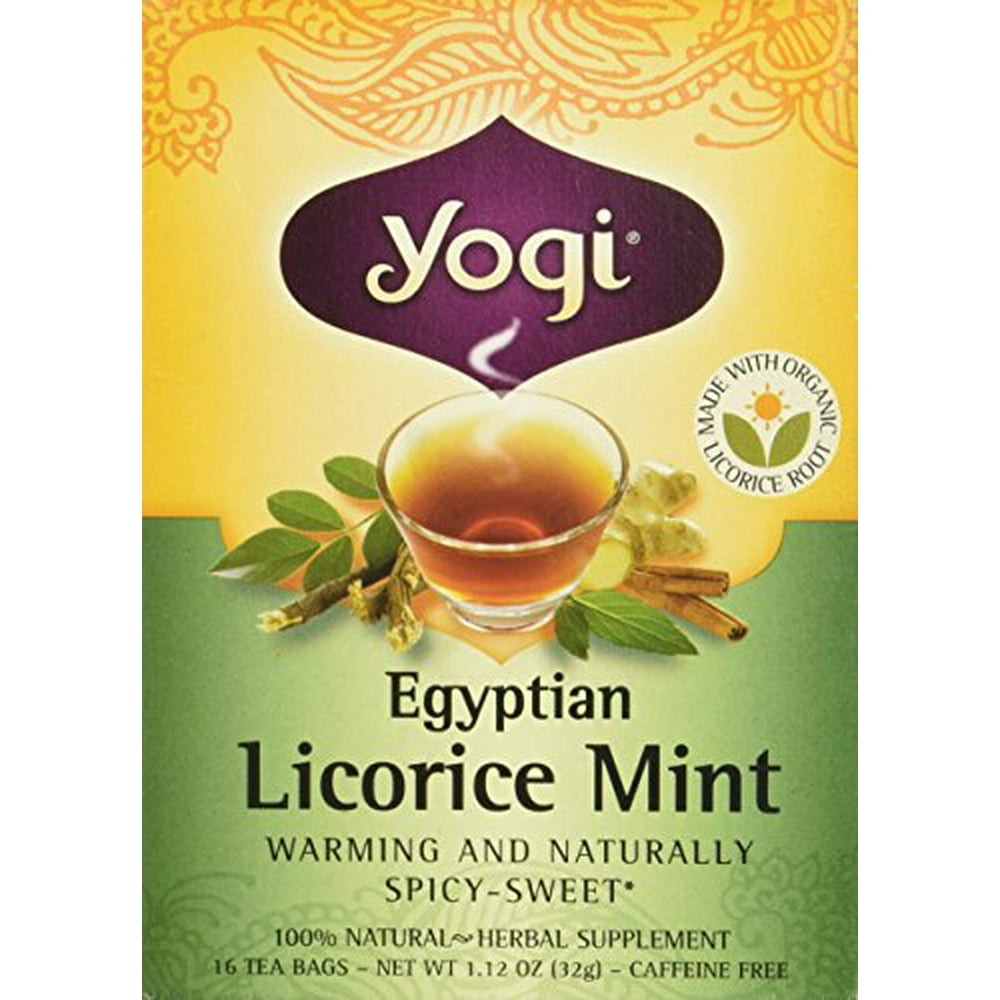 Yogi Tea Egyptian Licorice Mint Tea