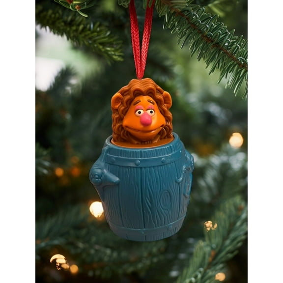 Ornament Muppet Treasure Island Fozzie Bear In Tub Figure Figurine Charm 3” Gift
