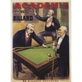 thumbnail image 2 of Trademark Fine Art Academie Billiards  Canvas Art Ready to Hang (V7051-C3648GG), 2 of 2