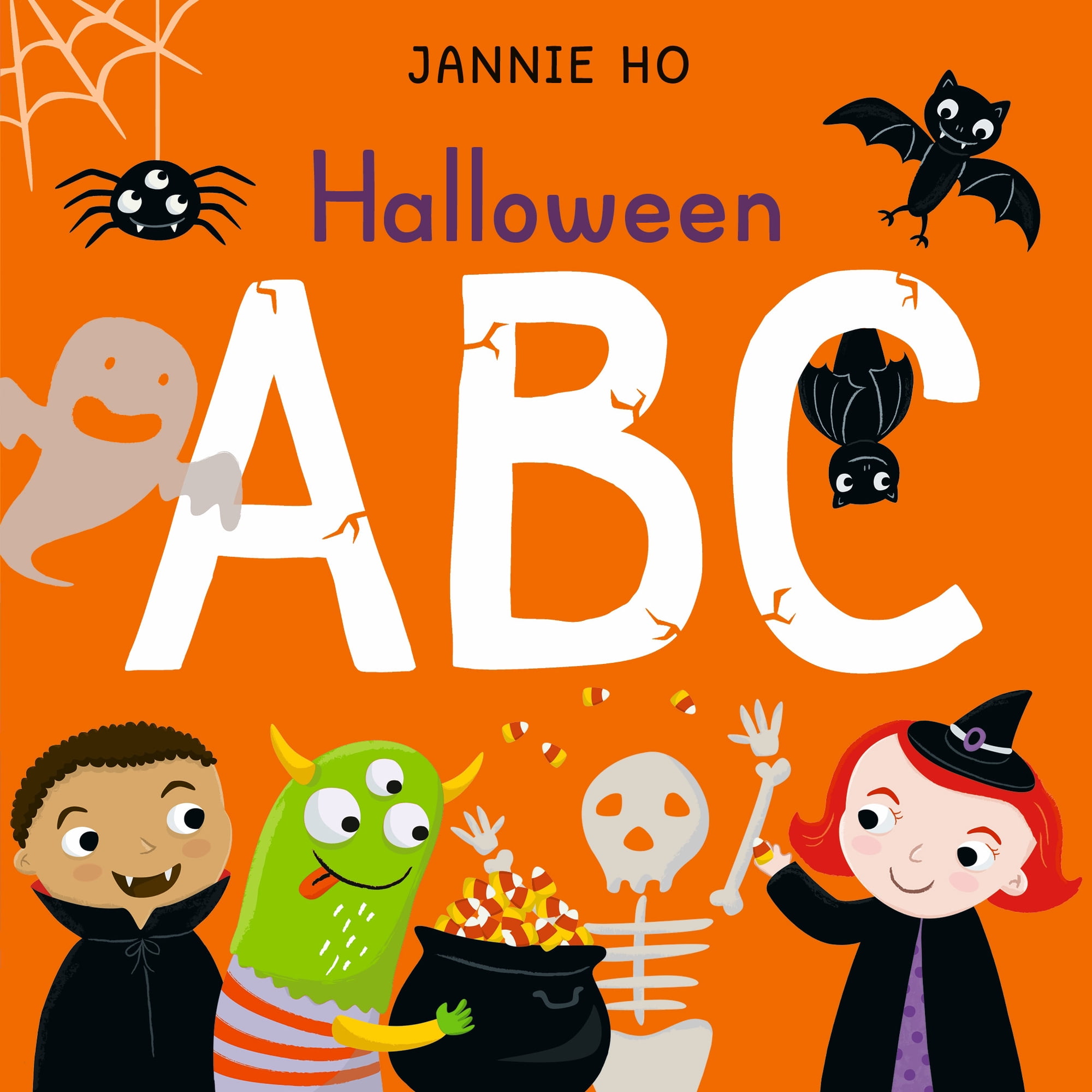 Halloween ABC: (a Sturdy Alphabet Board Book for Babies, Toddlers, and Preschoolers) (Board Book)