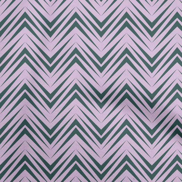 oneOone Rayon Dusty Purple Fabric Chevron Fabric For Sewing Printed Craft Fabric By The Yard 56 Inch Wide