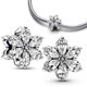 thumbnail image 1 of Día De La Madre 925 Plata Perlado Corazón Blanco Mamá Doble Colgante Charm Fit Pandoraers Charms 925 Original Pulsera Para Las Mujeres Regalo, 1 of 4