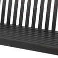 thumbnail image 6 of Pochelon Acacia Wood Outdoor Hanging Porch Swing, Dark Gray, 6 of 7