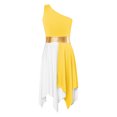 thumbnail image 3 of iiniim Robe de Danse Sans Manches pour Filles, Robe de Fête Jaune 10, 3 of 6