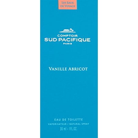 Comptoir Sud Pacifique Vanille Abricot Eau de Toilette, Unisex Fragrance,  3.4 Oz 