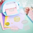 thumbnail image 4 of Juego de troqueles metálicos para cortar coronas de flores con los mejores deseos, palabras de agradecimiento y bendiciones., 4 of 6