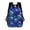Color, variant on Blue Butterfly Among Purple Flowers Cosmos Backpack, Travel Backpack, Casual Shoulder Bag, Casual Backpack
