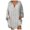 Grey, variant on felwors Women Oversized Cotton Linen Shirts Long Sleeve Button Down Blouses Casual Loose Gauze Top Work Summer Beach Outfits Grey, S