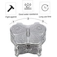thumbnail image 6 of Jewelry Organizer, Jewelry Box, Zinc Alloy + Velvet Lining Butterfly Shaped Vintage Jewelry Organizer with Lid is A Necessary Tools for Women and Girls to Keeping Jewelry From Dust and Scratches, 6 of 7