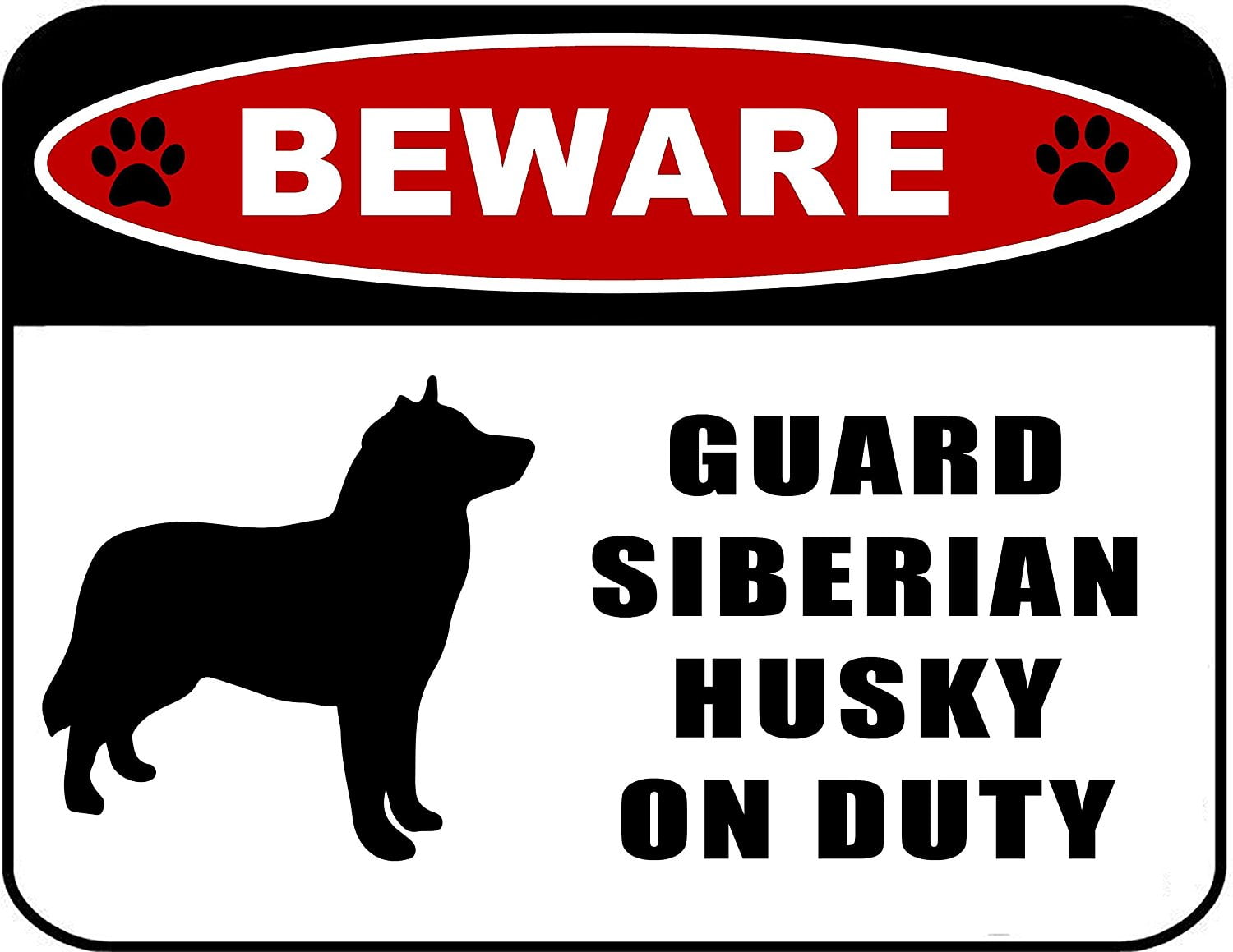 Beware Of Wolf Hunter Rustic Sign SignMission Classic Plaque Decoration 