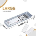 thumbnail image 1 of Leutsin 1PC Kitchen Storage Box Division Sorting Box Home Storage Sorting Basket, 1 of 2