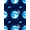 Dark Blue, Pattern 3, variant on ODIKA Nebula Swirling Cosmic Meteorite Motif Planetary Large Galaxy Refined Structured Stain Resistant Flatwoven for Entryway, Kitchen, Mudroom