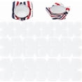 thumbnail image 2 of 18Pcs 3Sizes Bowl Cozy Pre Cut Batting 8/10/ 12inch Soft Cotton Fabrics Quilter Batting Cozy Pattern Template for Sewing DIY Quilting Craft 3mm Thick, 2 of 8