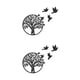 thumbnail image 4 of Decoración de pared Árbol de la Vida Advancent negro 30 centimetros 2Conjunto, 4 of 6