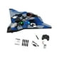 thumbnail image 5 of Avión de a control remoto, modelo a reacción, para niños a partir de 14 años, portátil, recargable por USB, ligero, para aficionados. azul, 5 of 10