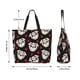 thumbnail image 5 of Fotbe PUG Bolsa Tote Estética de Lona con Estampado para Mujer - Bolsa Reutilizable de Hombro Casual para Vacaciones, Compras, Trabajo y Gimnasio, 5 of 8