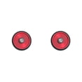 thumbnail image 3 of Eigraketly Easy Wheels Bearing Easywheel aleación de aluminio de alta resistencia, rodillos dobles, piezas de bicicleta, estante trasero a prueba de Rojo 2piezas Eigraketly CBP389945, 3 of 5